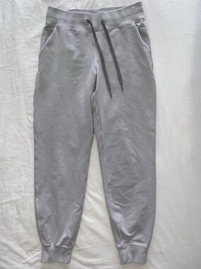 Lululemon Loop Back Jogger Size 6 Light Grey